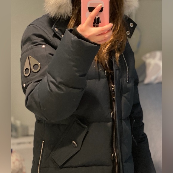 Authentic women’s Moose Knuckles 3Q winter jacket parka - Picture 7 of 11